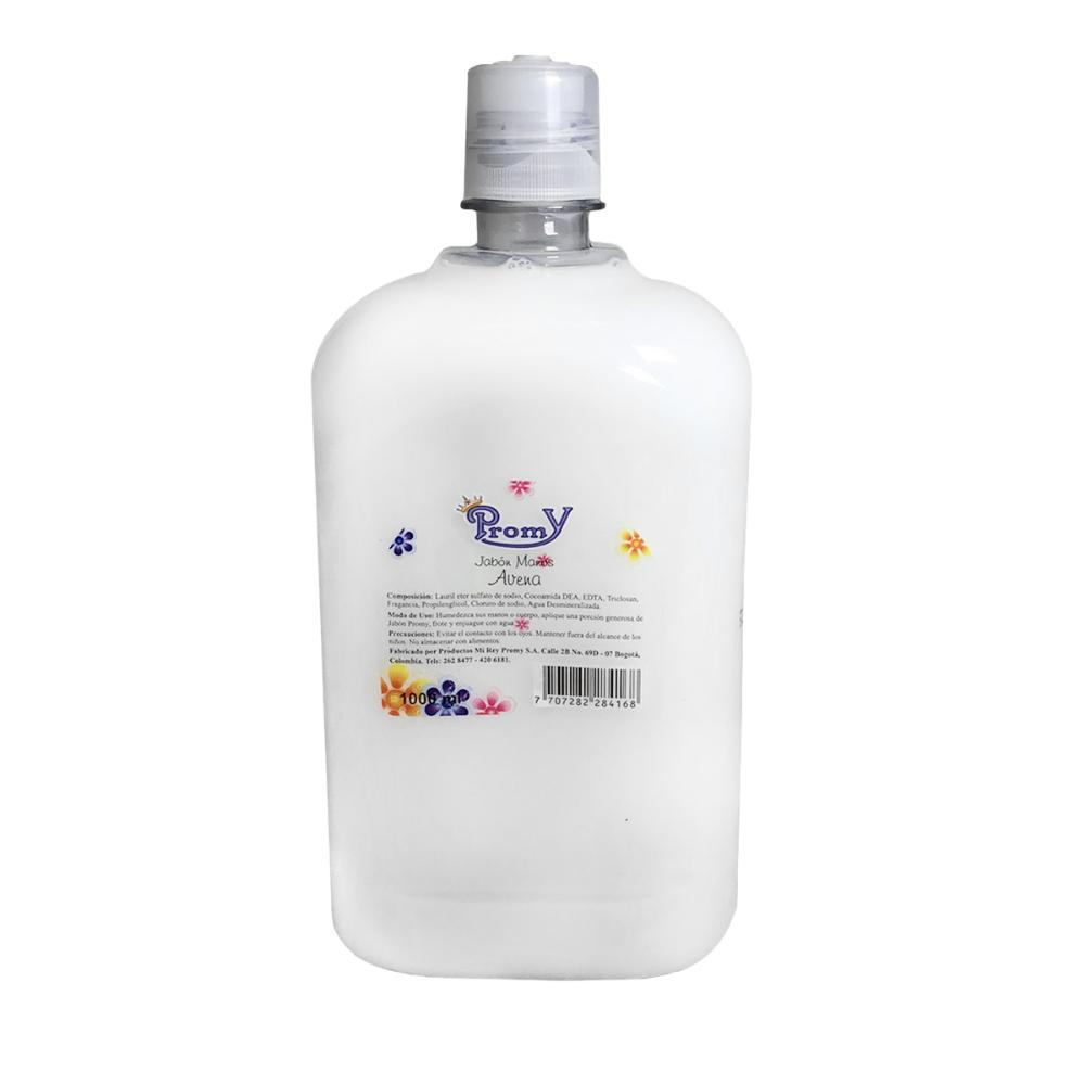 Jabon Liquido Antibacterial De Avena Para Manos Y Cuerpo img #2