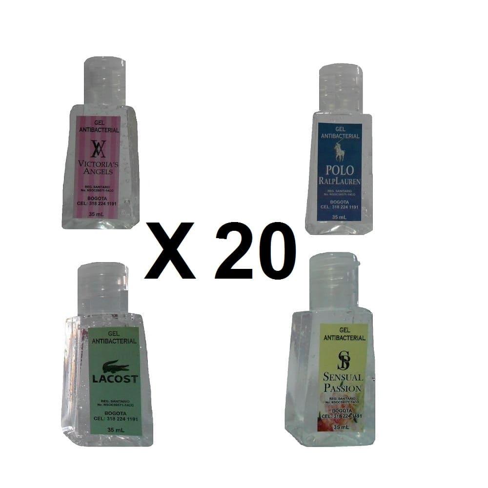 20 Gel Premium Antibacterial 35Ml Adulto