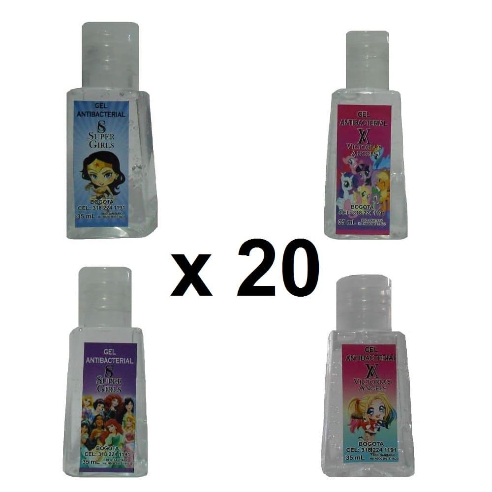 20 Gel Premium Antibacterial 35Ml Niña