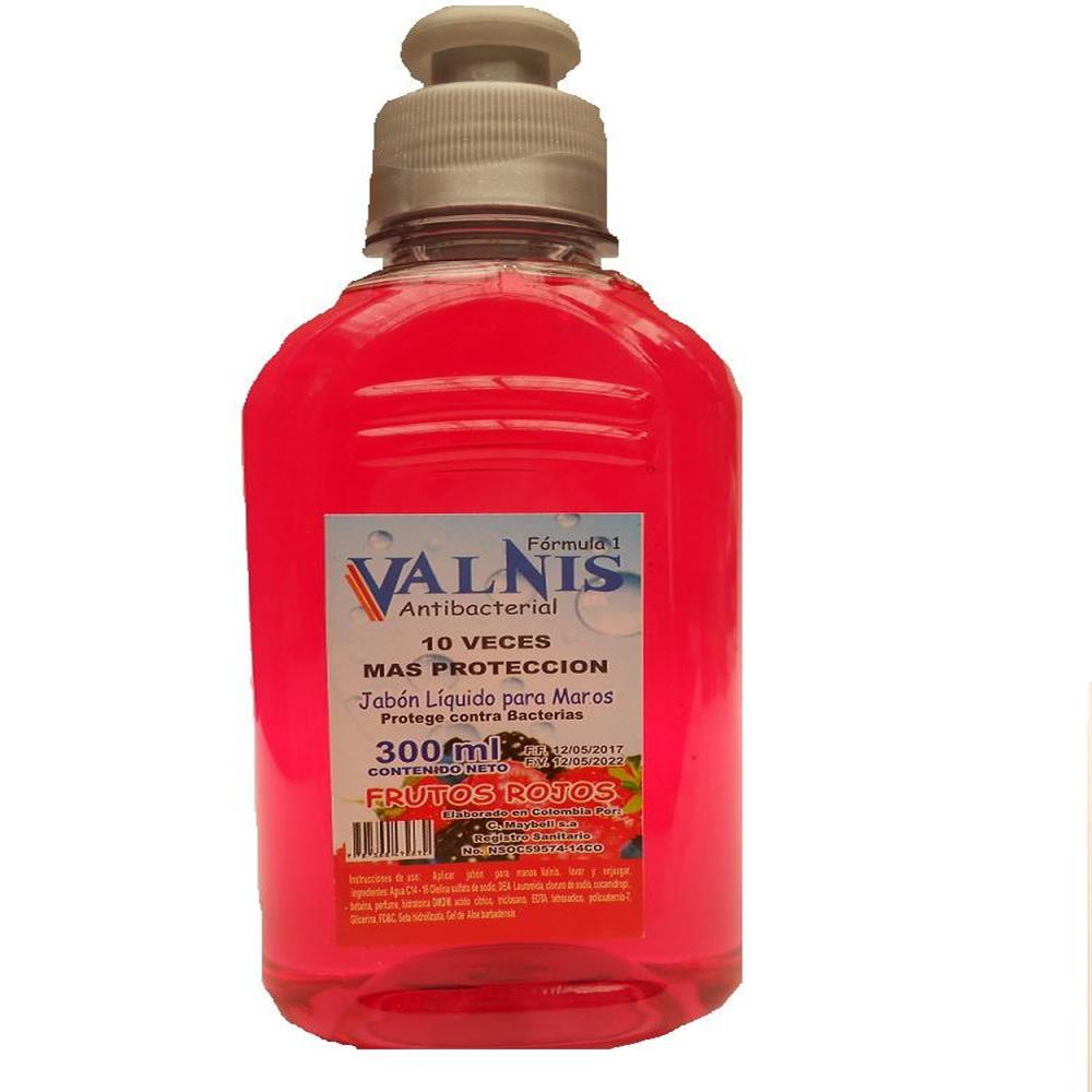 Jabon Liquido 300 Ml Antibacterial Manos Y Cuerpo
