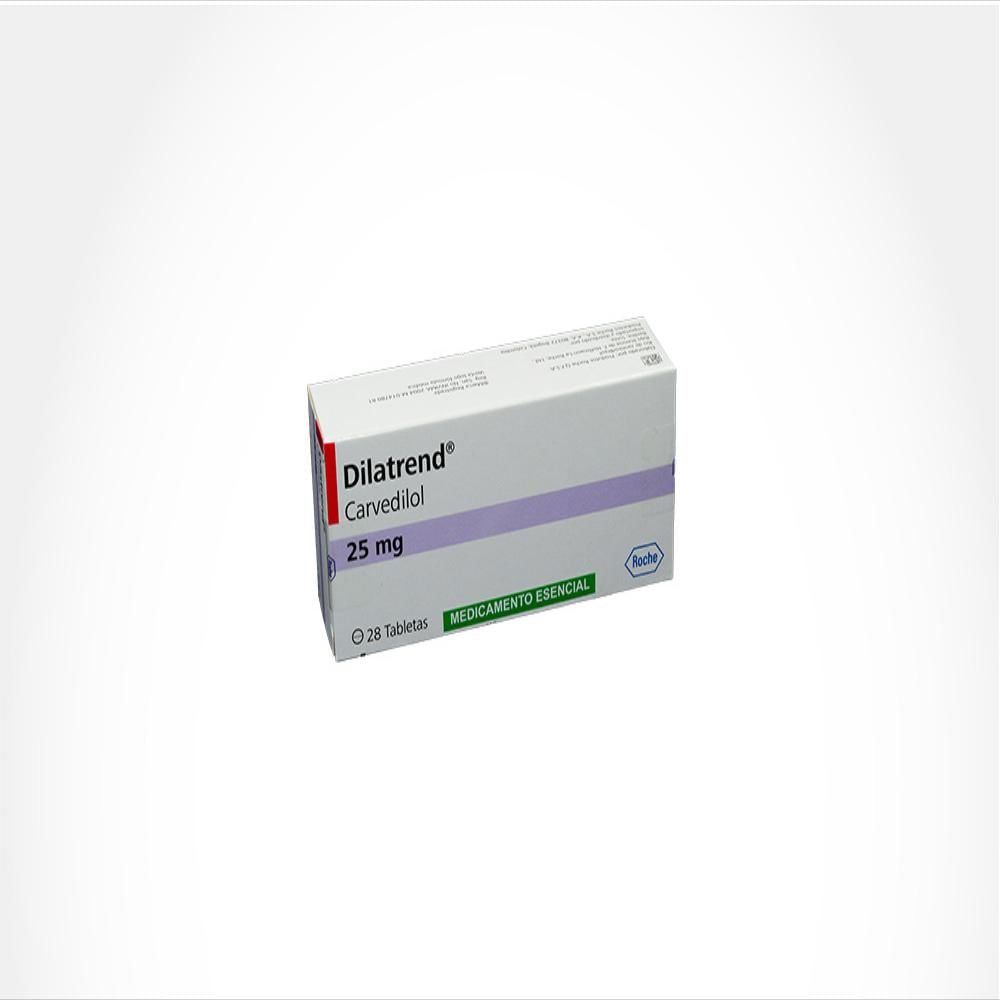 Dilatrend Carvedilol 25Mg Oral Caj 28 Tab img #1