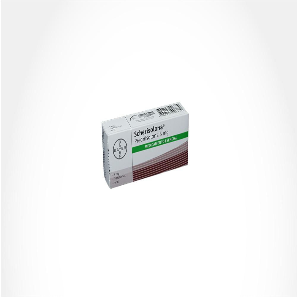 Scherisolona Prednisolona 5Mg Tab Oral Caj 30 Tab img #1