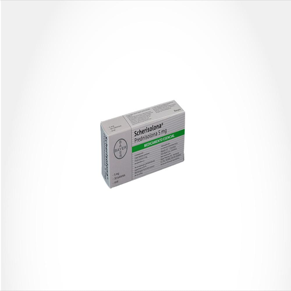 Scherisolona Prednisolona 5Mg Tab Oral Caj 30 Tab img #2