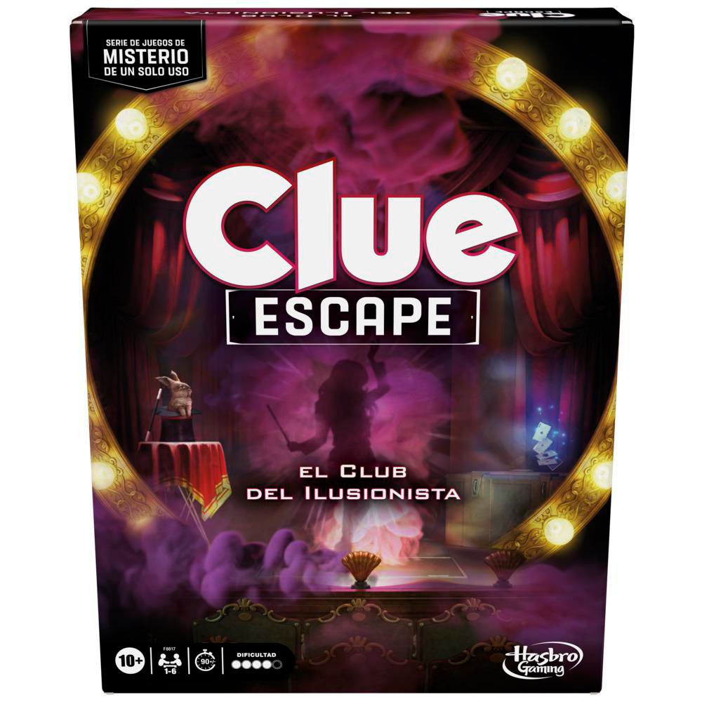 Juego de Mesa Clue Escape El Club del Ilusionista HASBRO GAMING img #1