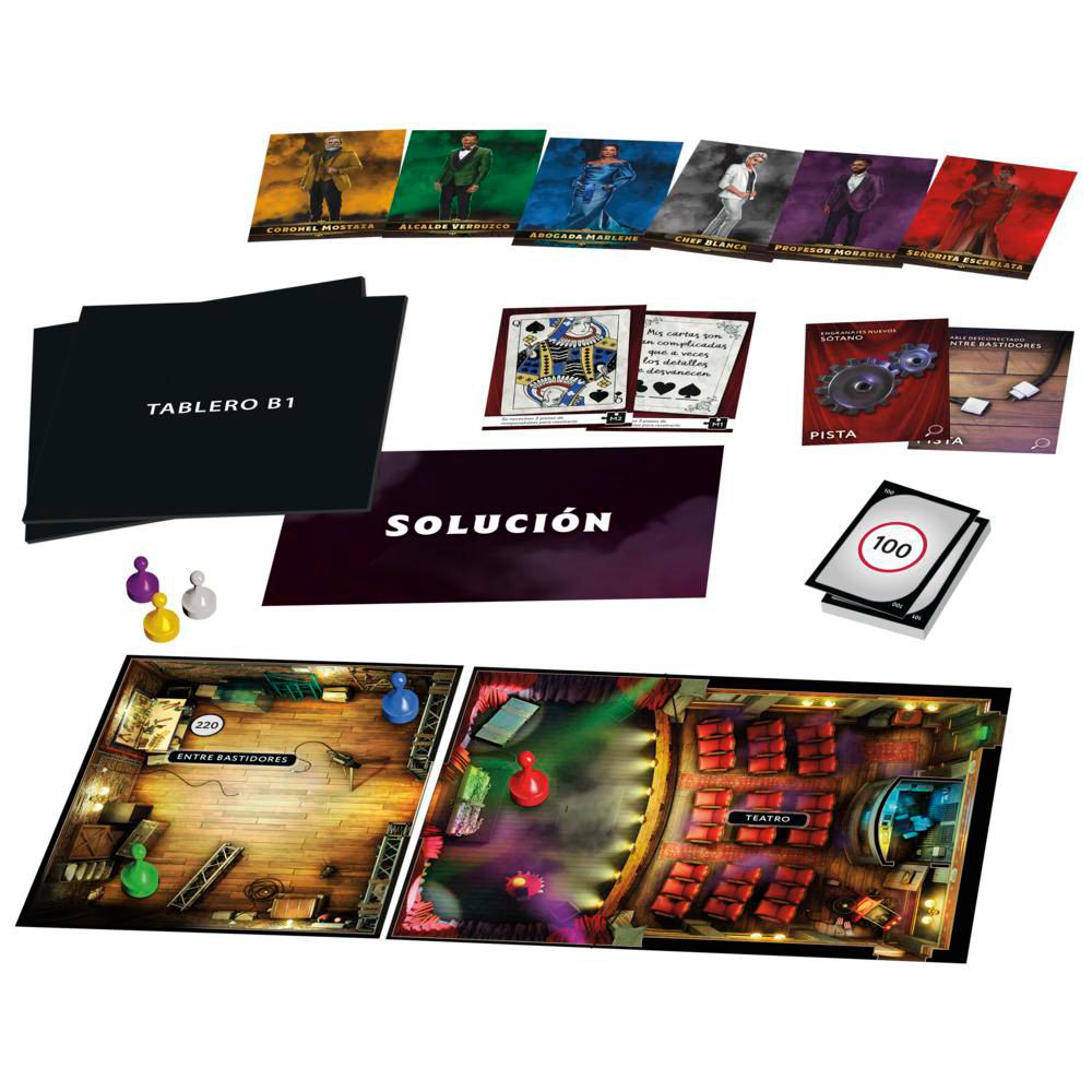 Juego de Mesa Clue Escape El Club del Ilusionista HASBRO GAMING img #2