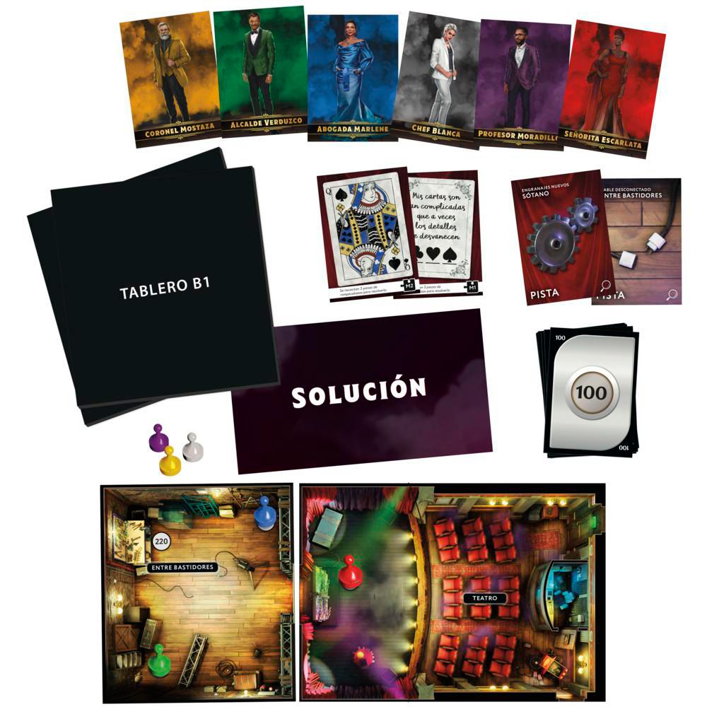Juego de Mesa Clue Escape El Club del Ilusionista HASBRO GAMING img #7