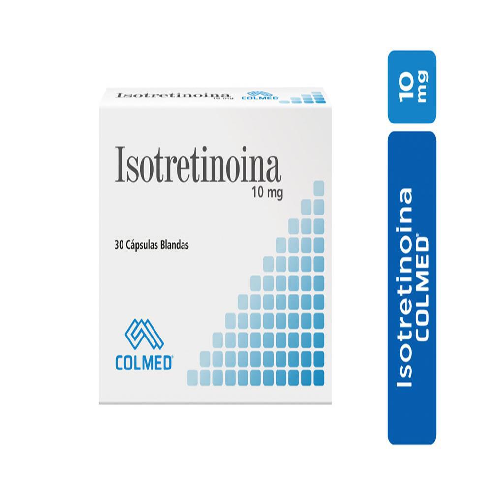 Isotretinoina Colmed 10 Mg Oral Caj 30 Un img #1