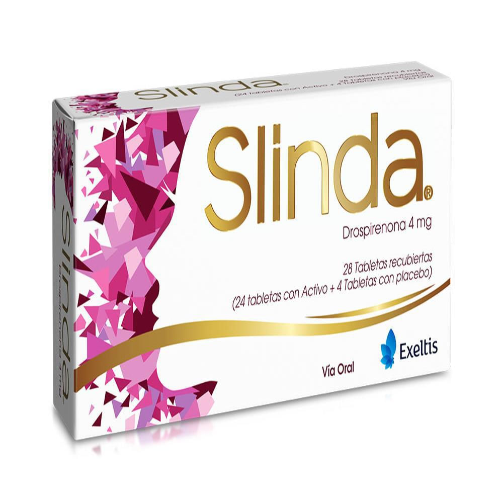 Slinda Tab Rec 4Mg Oral 24 Tab Mas 4 Caja 28 Un img #1