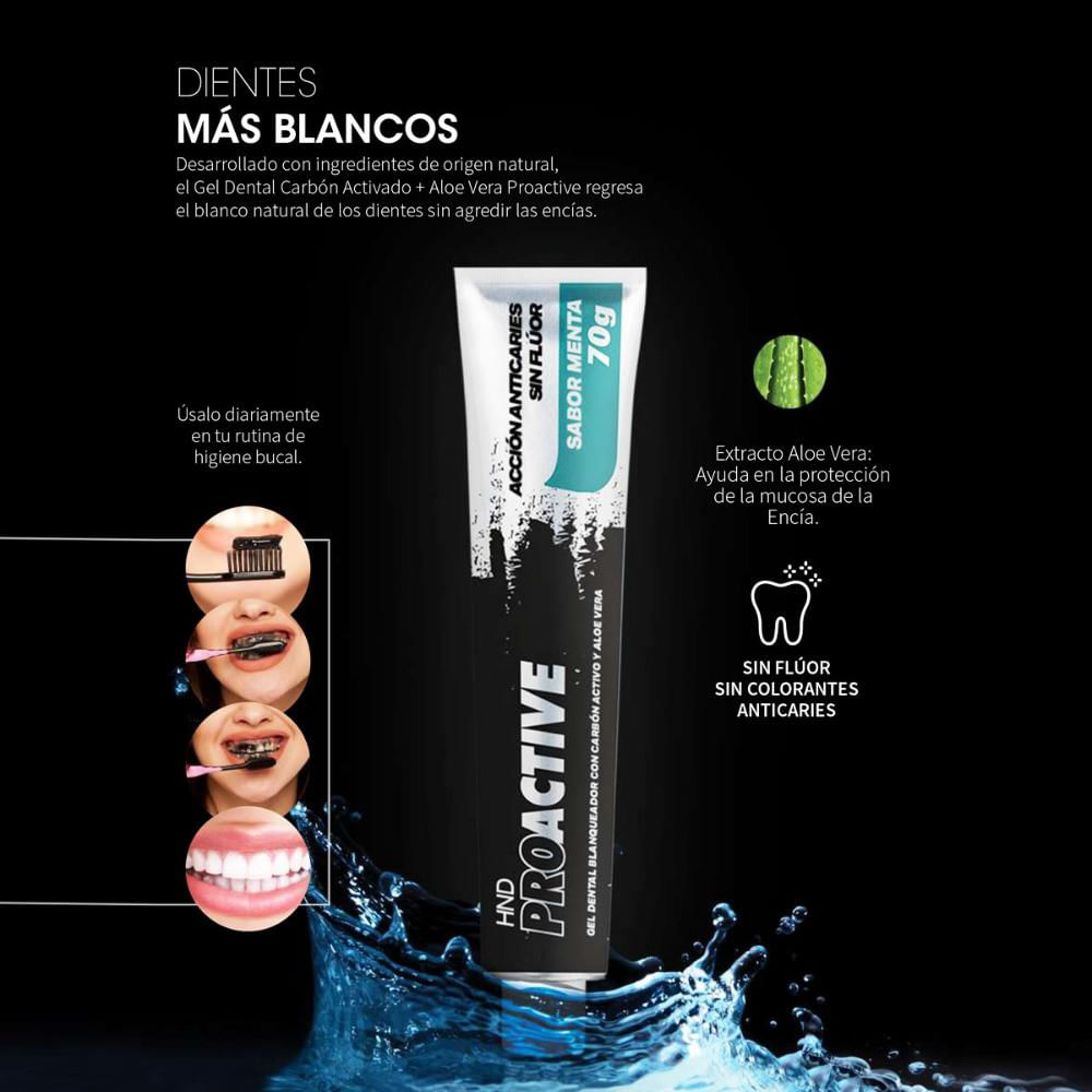 Gel Dental Carbón Activado Hnd img #2