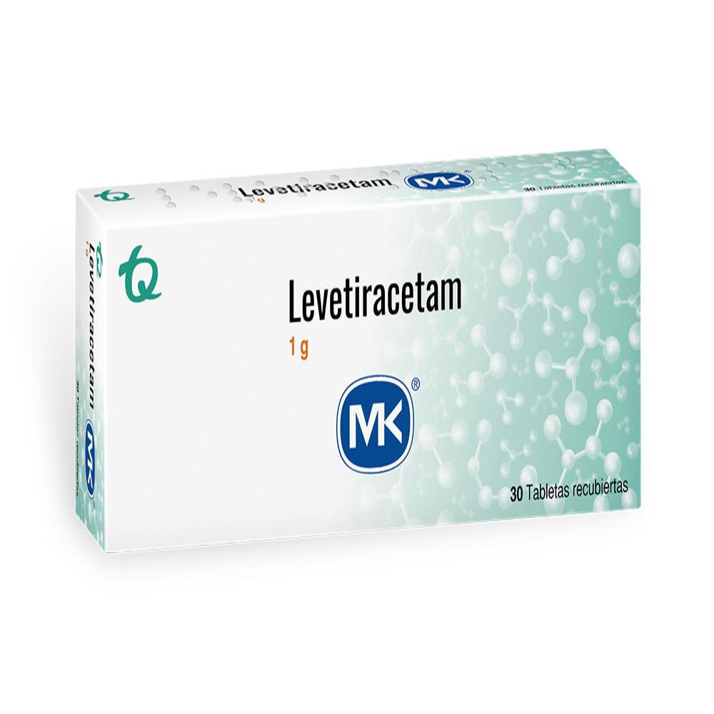 Levetiracetam Mk Rec 1000 Mg Oral Caja 30 Tb img #1