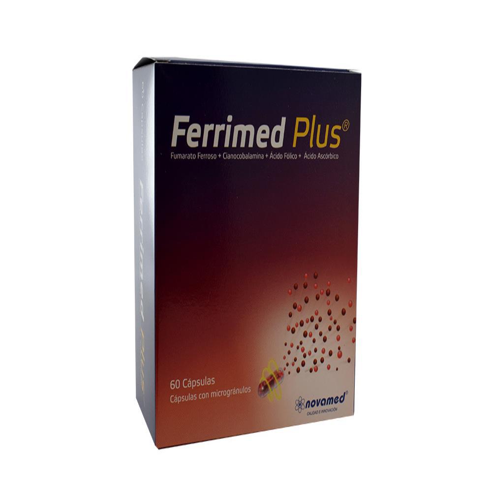 Ferrimed Plus Cap Oral Caj 60 Un