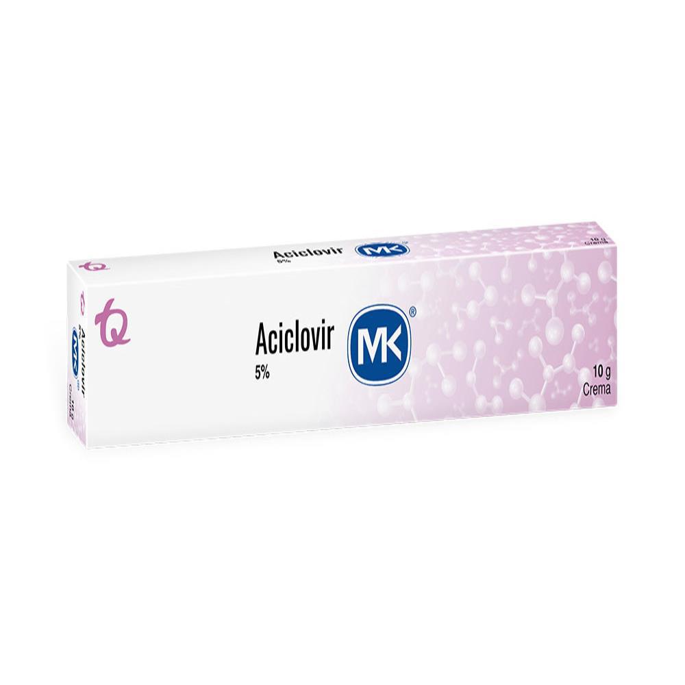 Aciclovir Mk Cre 5 Topica Tub 10 G