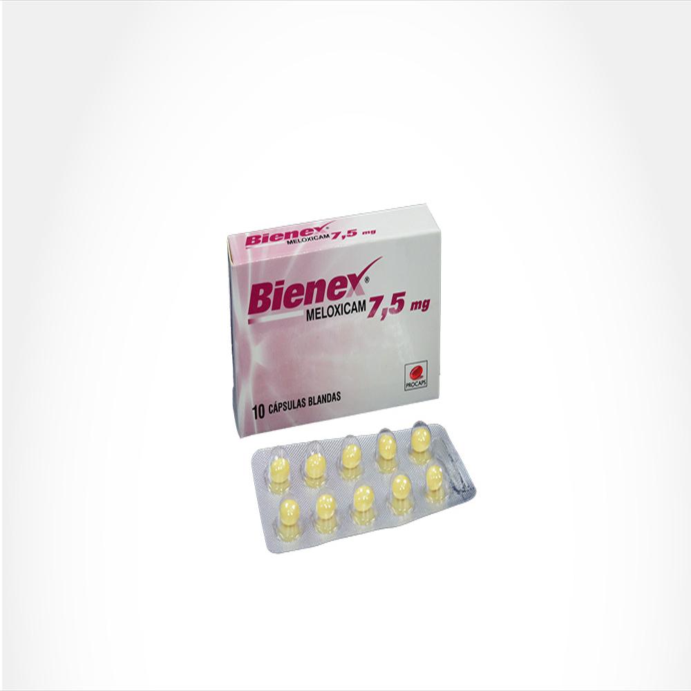 Bienex Meloxicam 7 5 Mg Caj 10 Cap 1 U img #1