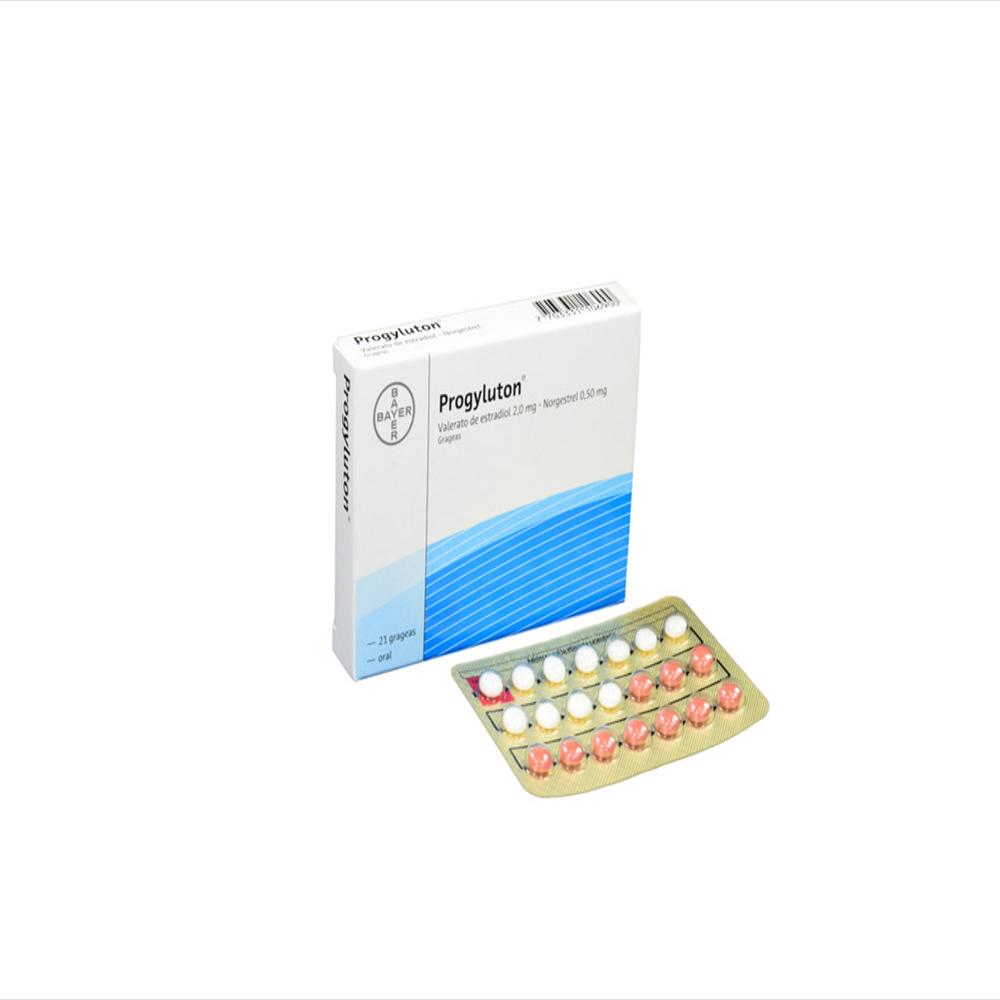Progyluton Estradiol Valerato 4Mg Caj 21 Tab 1 U img #1