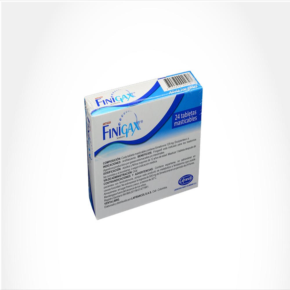 Finigax Simeticona 125Mg Caj 24 Tab img #2
