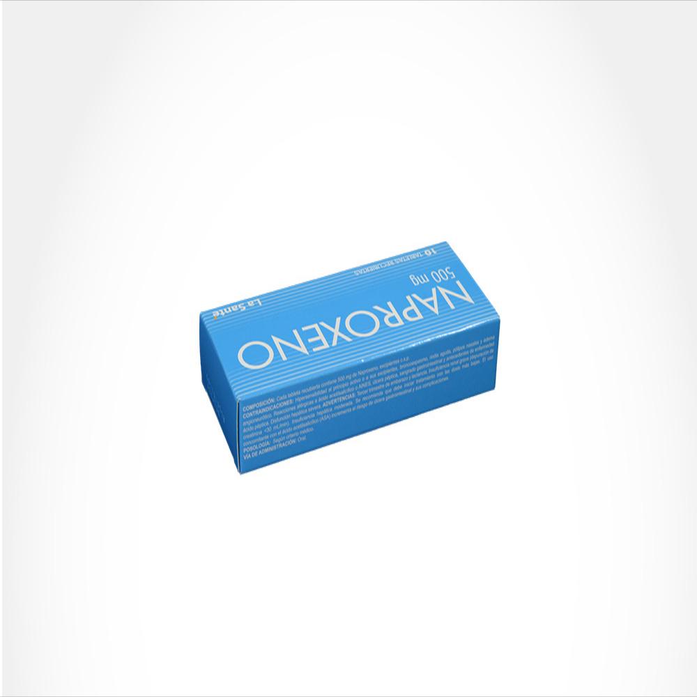 Naproxeno 500Mg Tab Oral Caj 10 Tab img #2