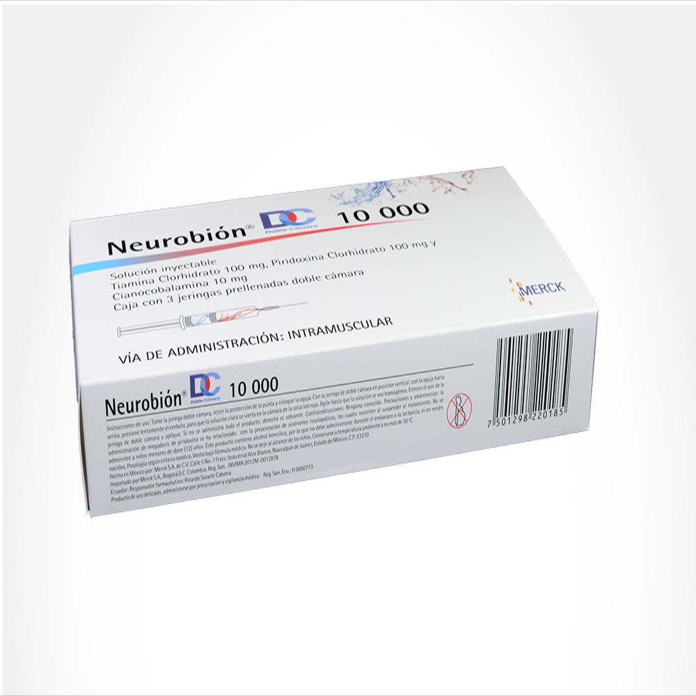 Neurobion Sol 10 100 100Mg 2M Intramuscular Caj 3 Jp img #1