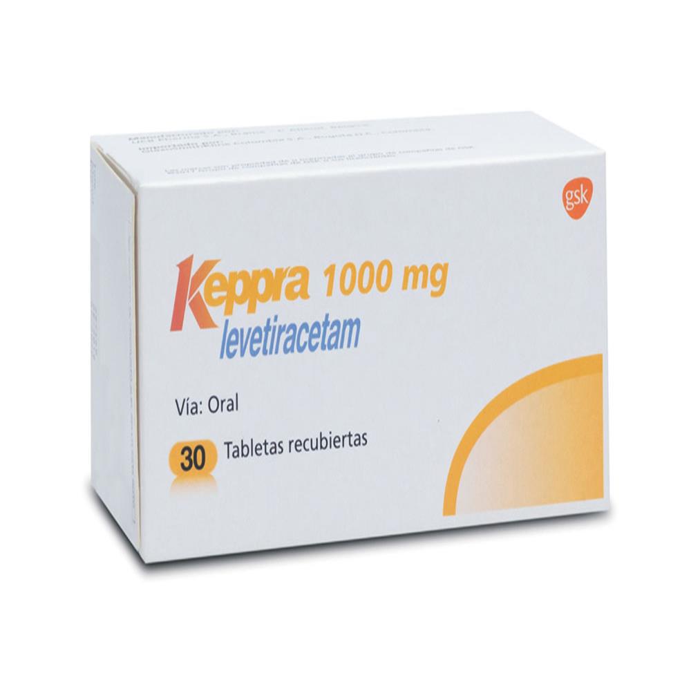 Keppra Tab 1000 Mg Oral Caj 30 Un img #1
