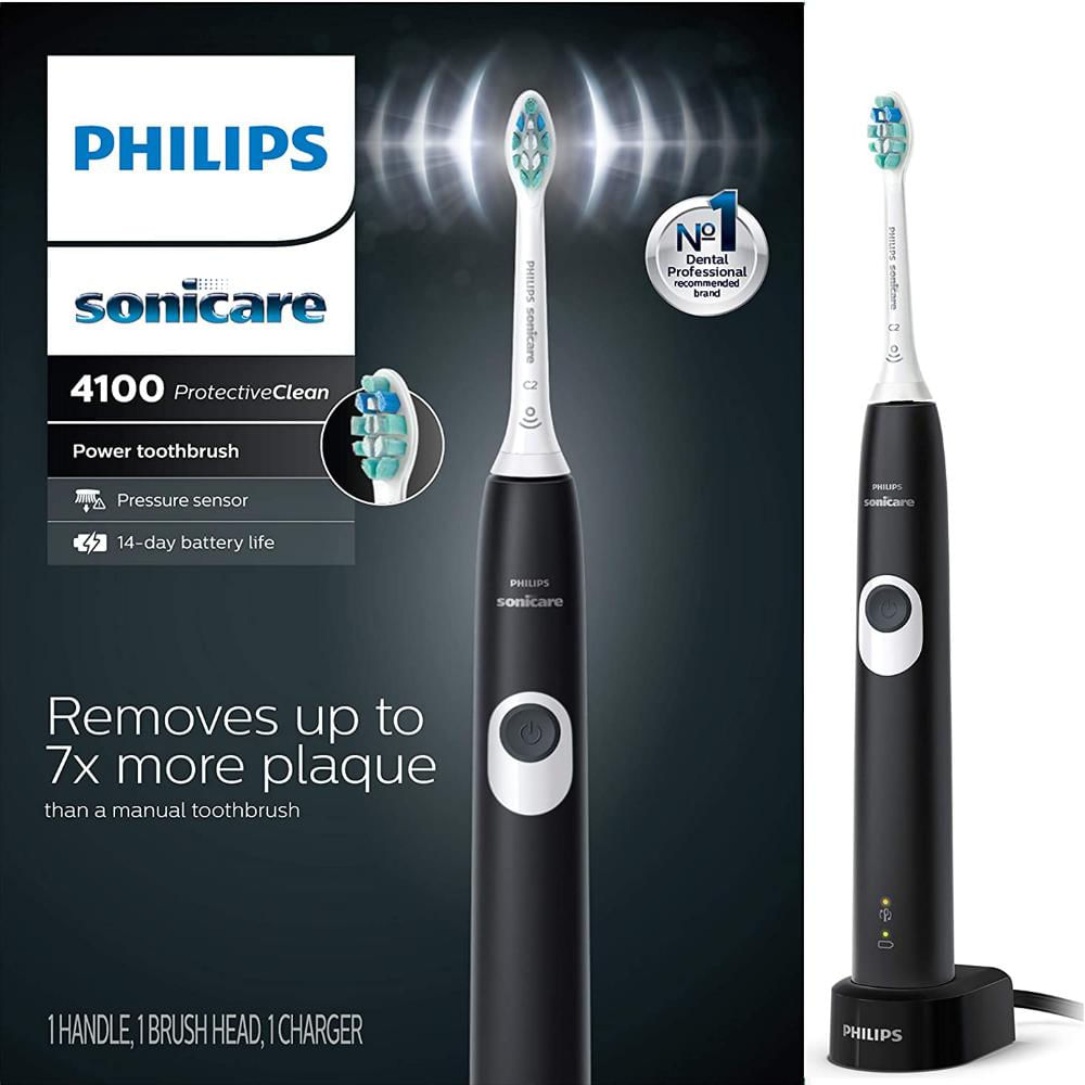 Cepillo De Dientes Eléctrico Philips 4100 Recargable Con Sensor De Presión