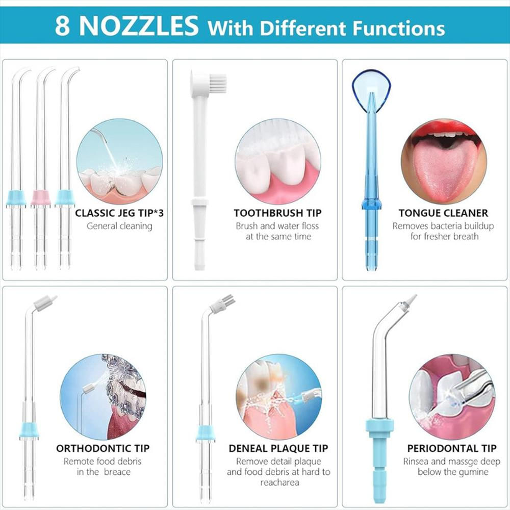 Irrigador Bucal Waterpik Nicefeel Blue 120V 590 img #3