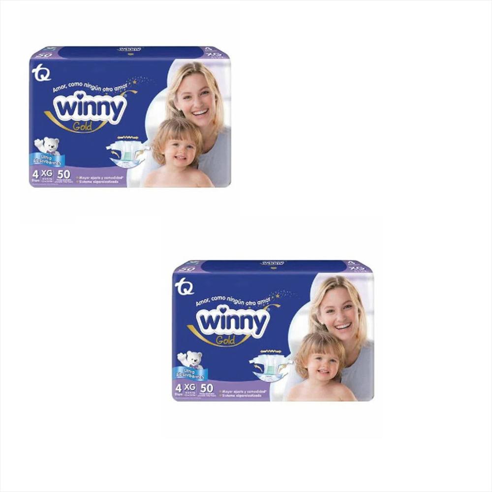 Pañal Winny Gold Etapa 4 X 100