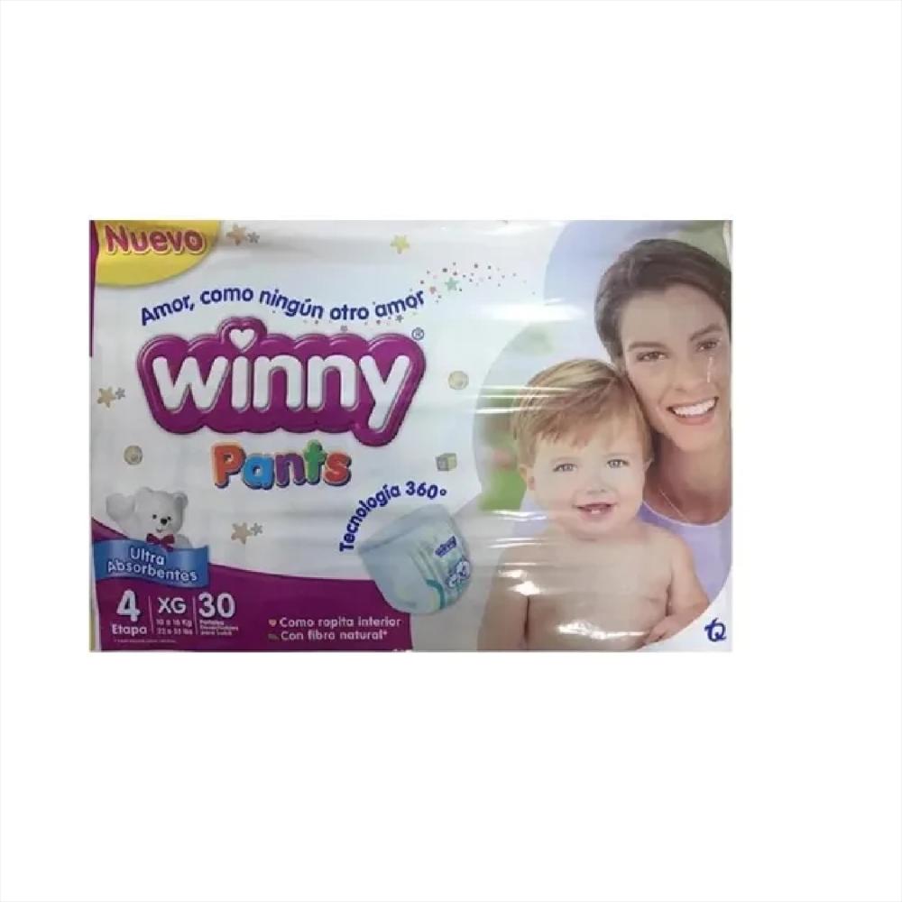 Pañales Winny Pants Etapa 4 X30 Bebe