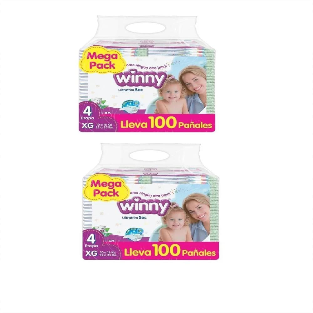 Pañales Winny Etapa 4 X 200