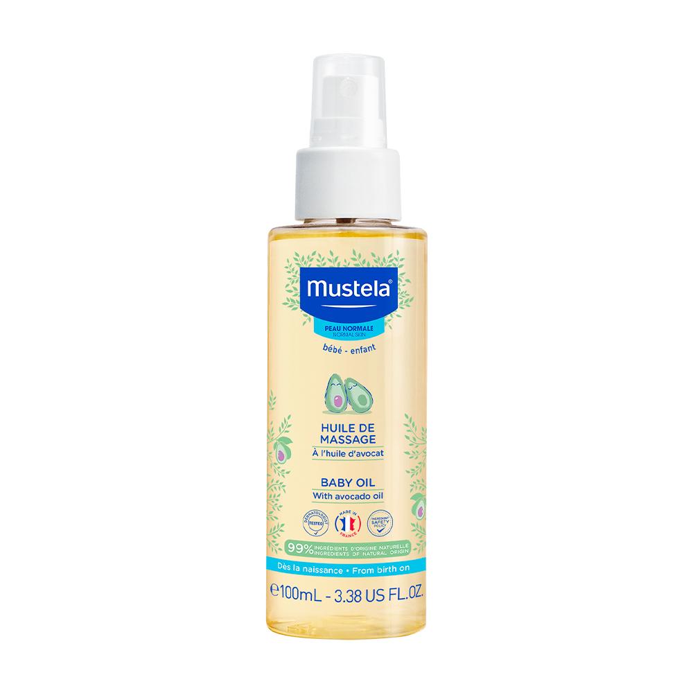 Aceite De Masaje Para Bebe Mustela 100Ml