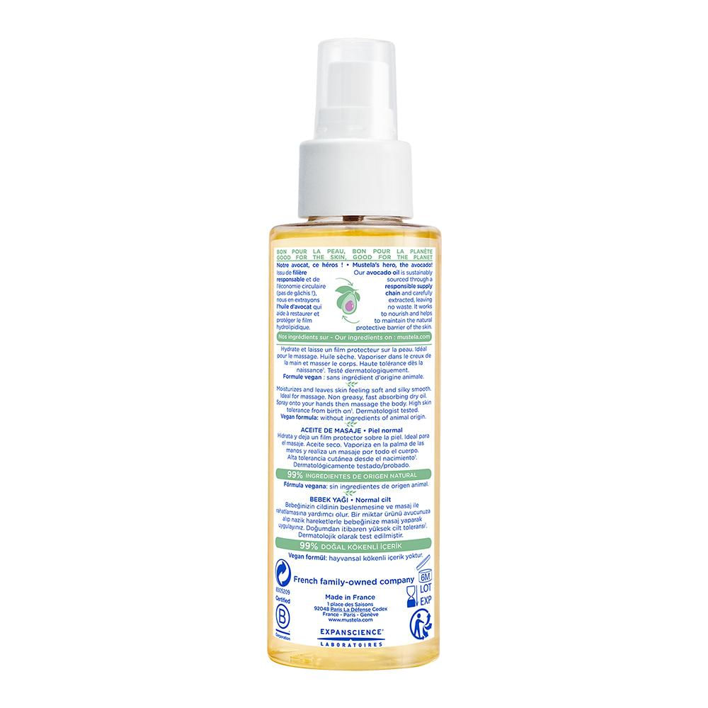 Aceite De Masaje Para Bebe Mustela 100Ml img #2