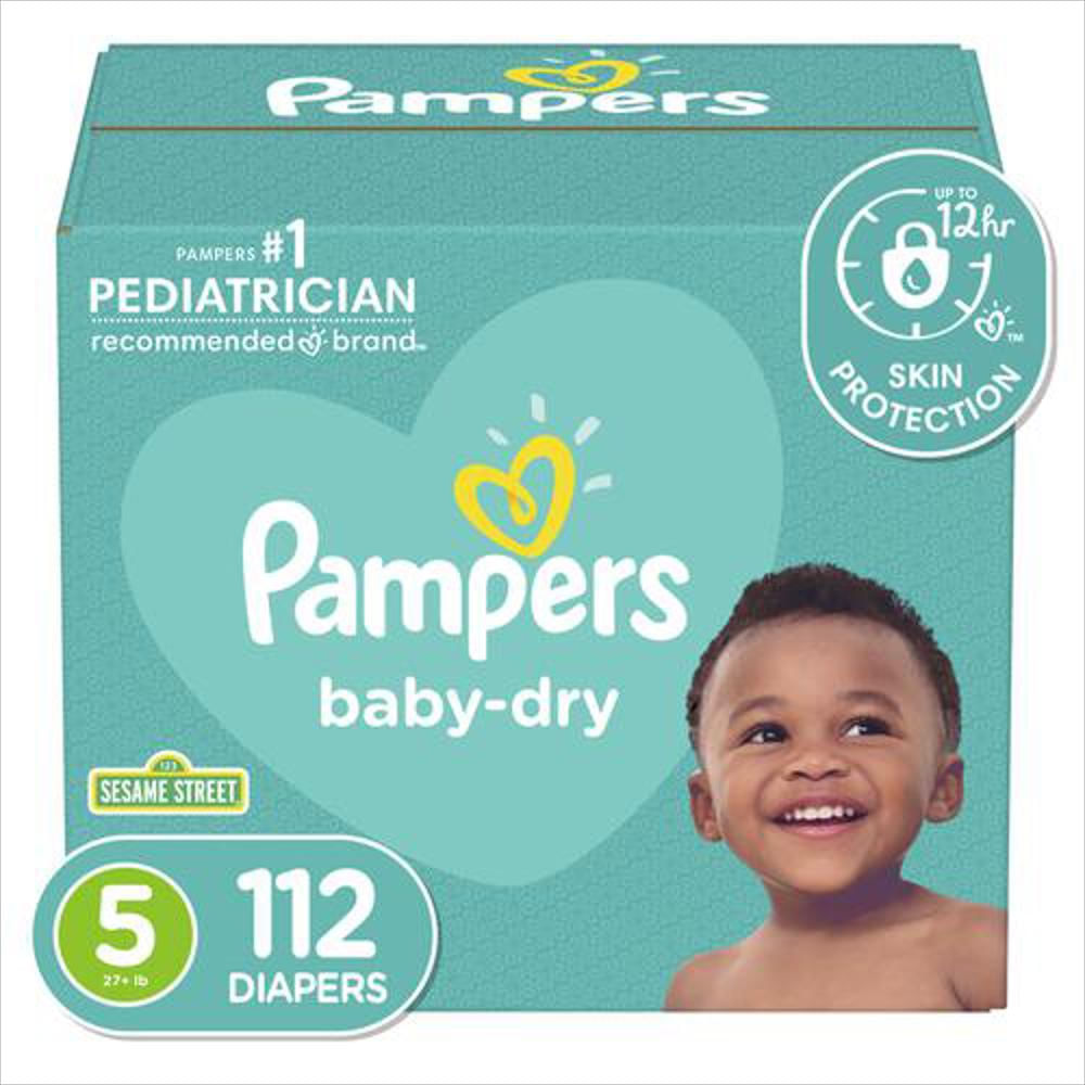 Pañales Pampers Etapa 5 X 112 Unidades