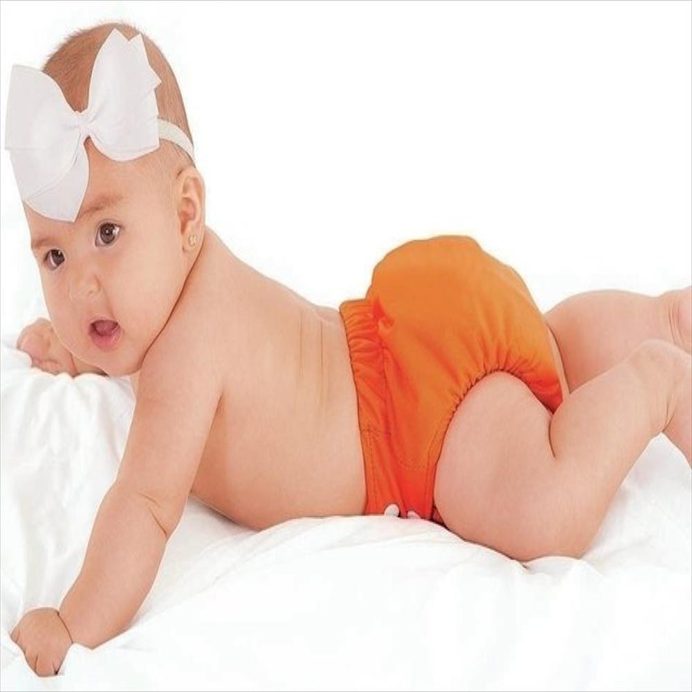 Pañal Ecológico Absorbente Intercambiable Unitono Azul / Unitalla De 0 A 30 Meses img #5