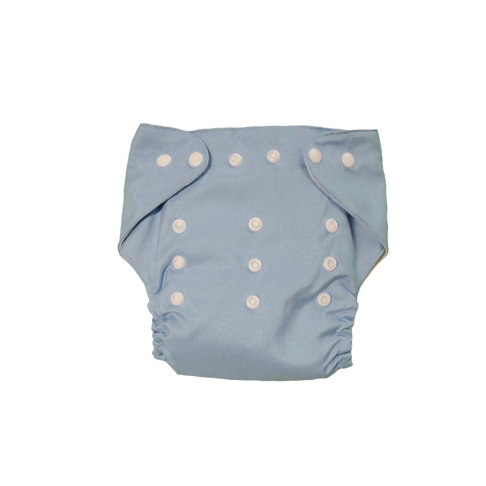 Pañal Ecológico + Inserto Azul Ajustable De 0 A 3 Años