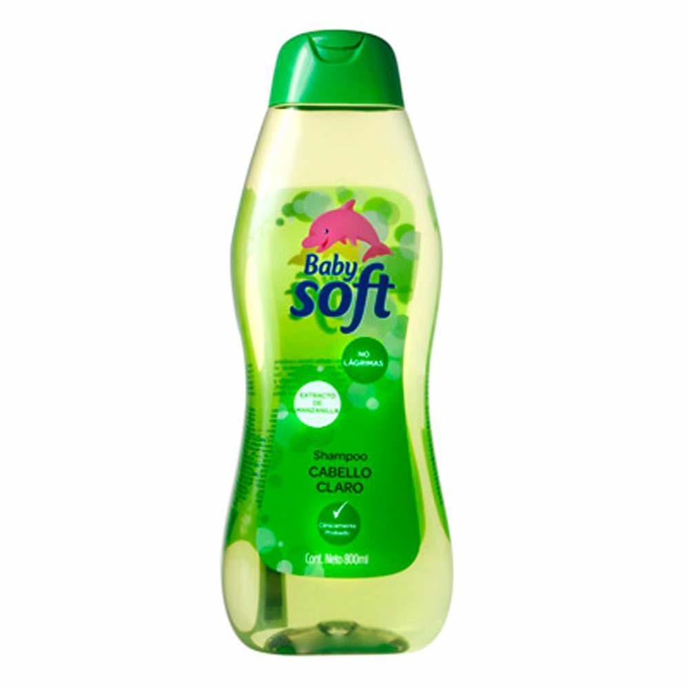 Shampoo Baby Soft Babysoft Cabello Claro Verde X 800 Ml img #1