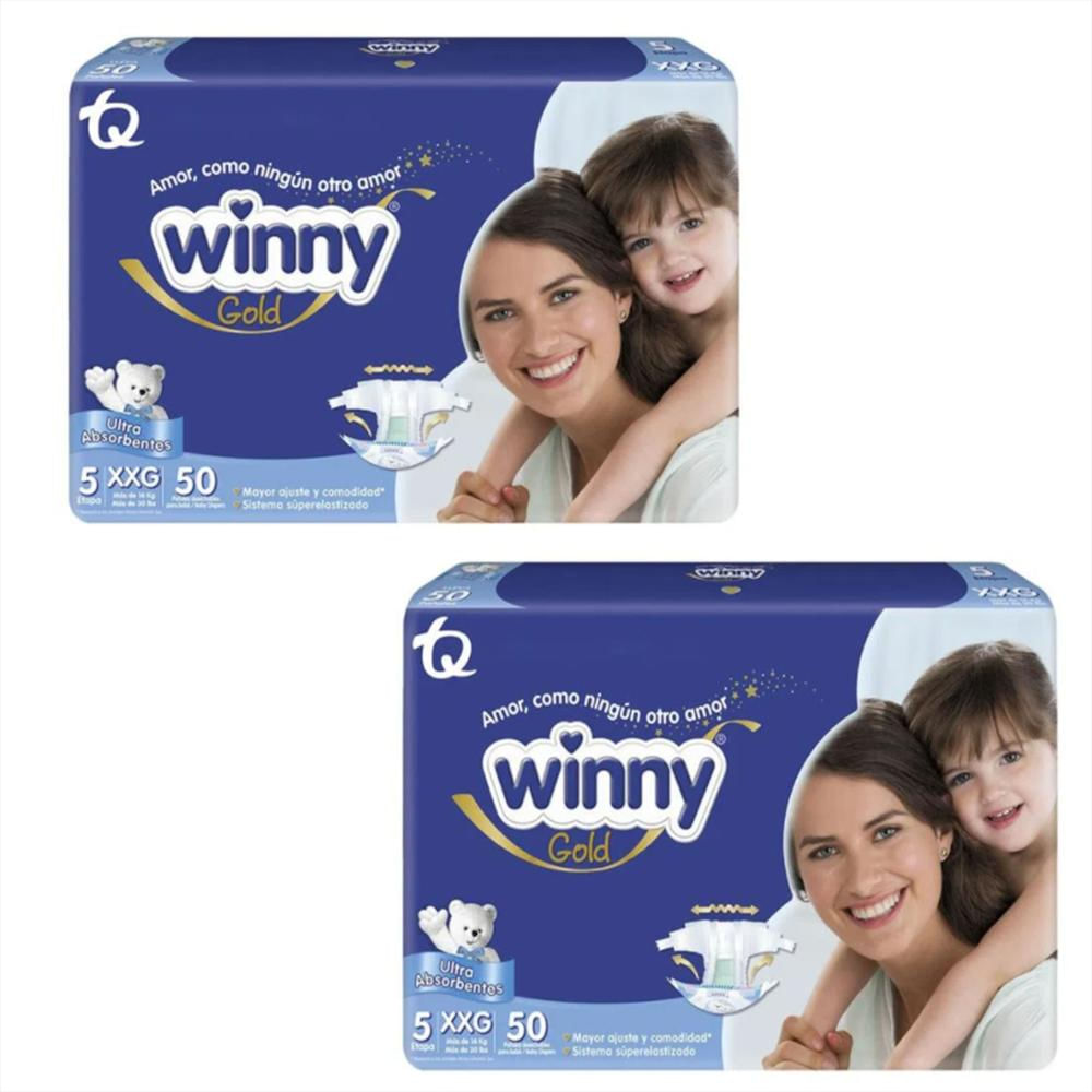 Pañales Winny Gold Etapa 5 X100 Etapa