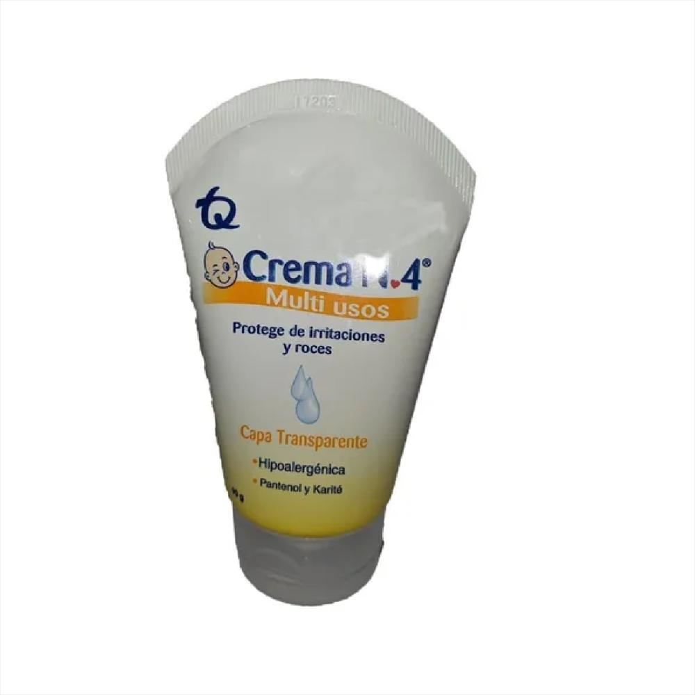 Crema Antipañalitis N4 Transparente Barrera Protectora