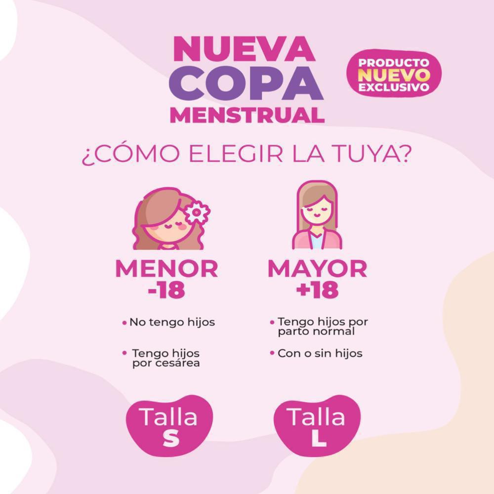 Copa Menstrual Anatómica Con Vaso Esterilizador Y Estuche img #4