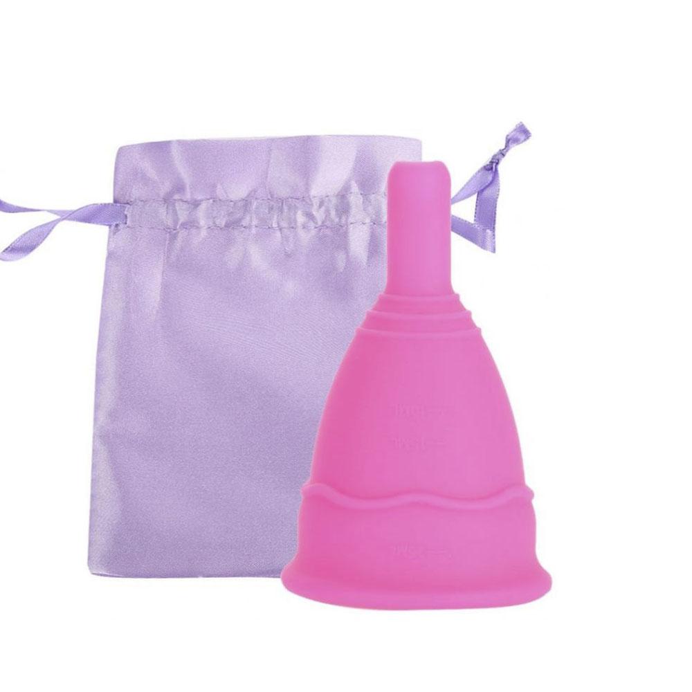 Copa Menstrual Fluid Vivacup Talla L Rosa