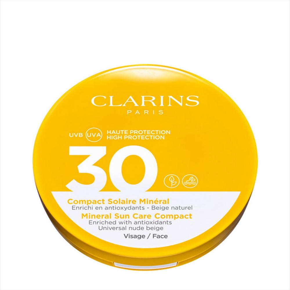 Protector Solar Mineral Compacto Para Rostro Spf 30 Con Color