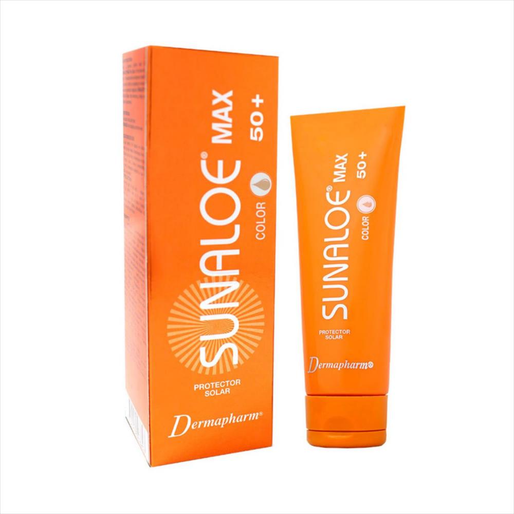 Fotoprotector Con Color Sunaloe Max 50+