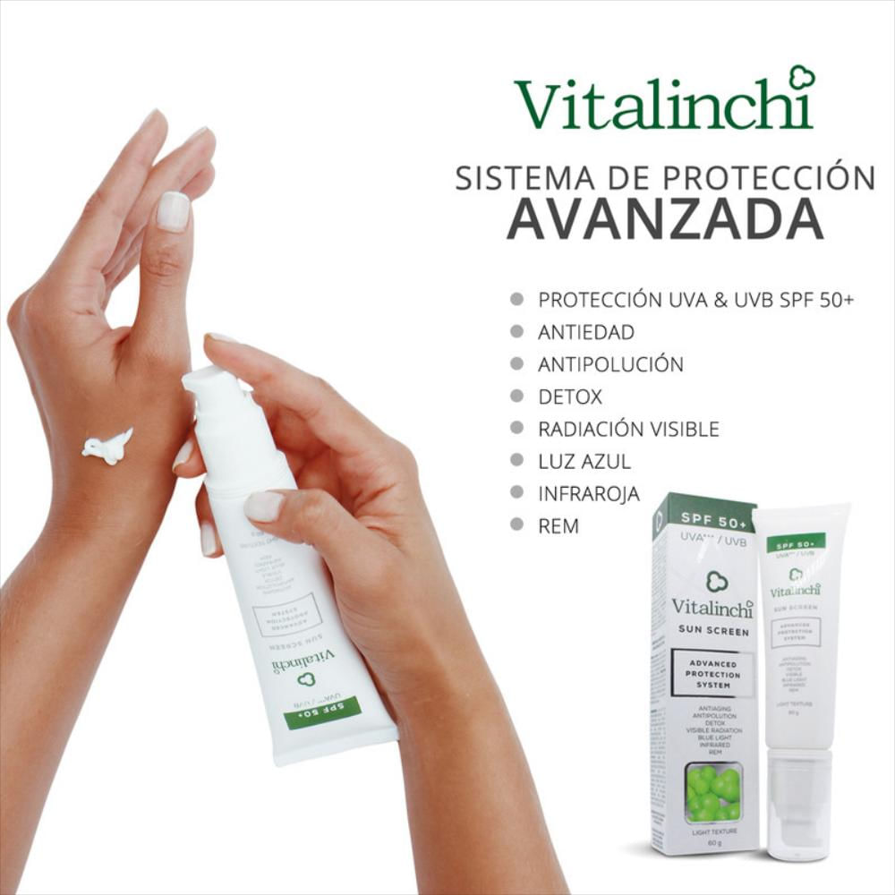 Protector Solar Facial Vitalinchi Spf 50+ img #2
