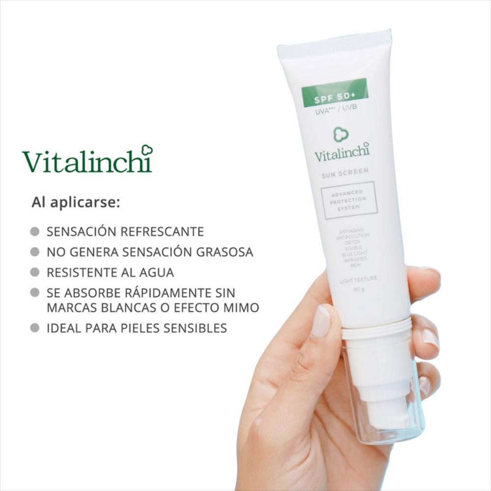 Protector Solar Facial Vitalinchi Spf 50+ img #5