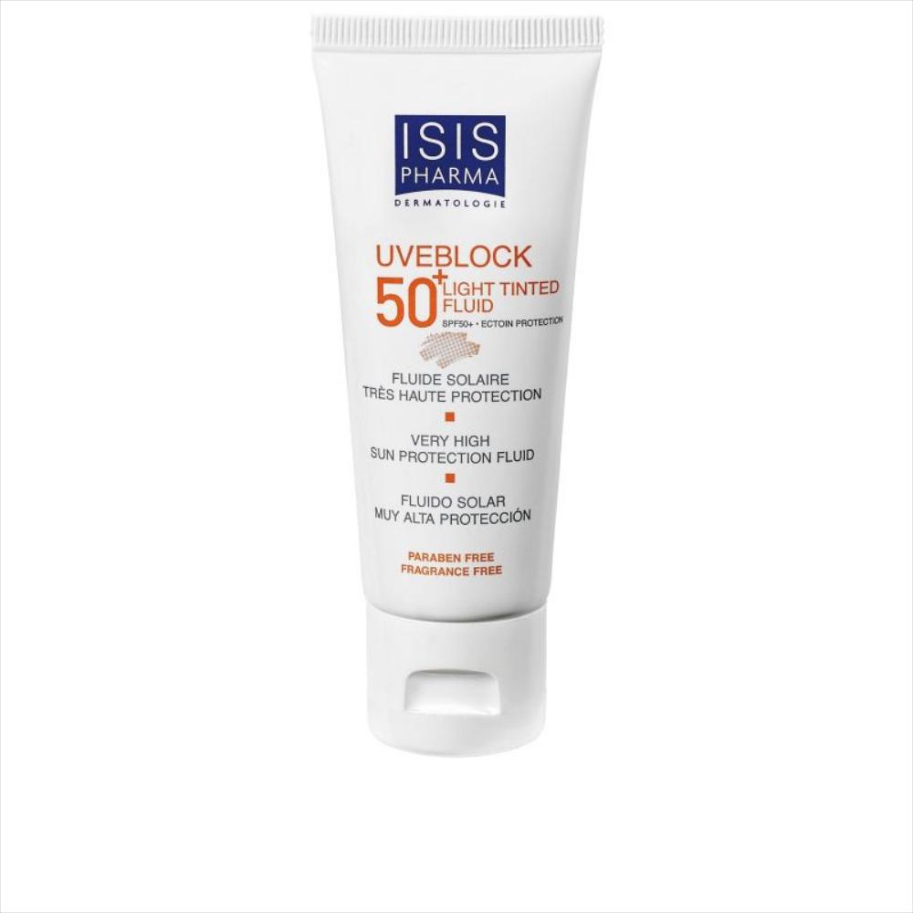 Protector Solar Isis Uveblock Spf50 Fluido Con Color 40Ml img #2