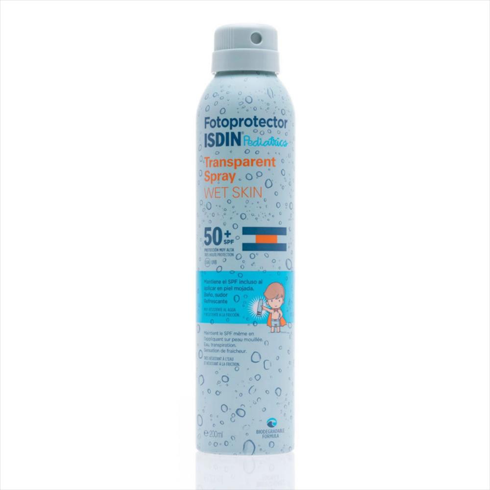 Fotoprotector Isdin Spray Wet Skin Pediatrics Spf50+