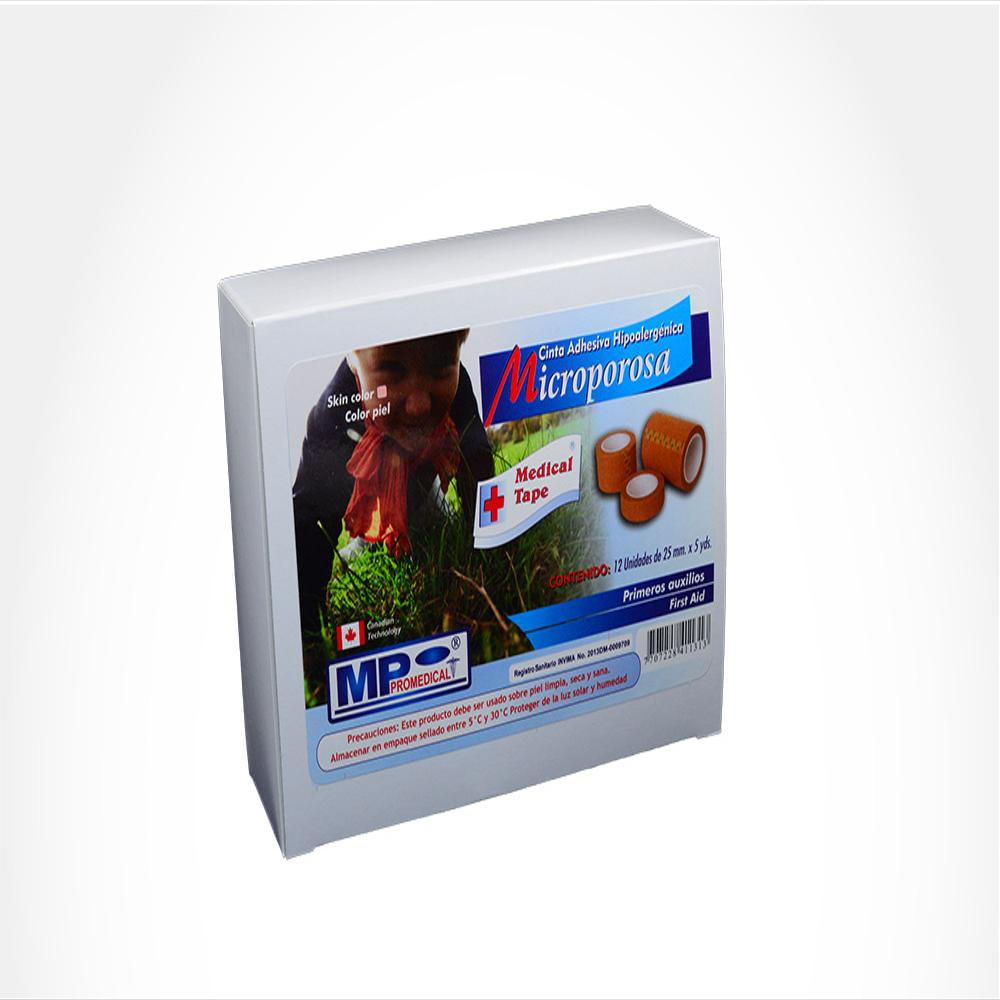 Cinta Adhesiva Medical Tape Piel Micropore Bol 1 Rol 1 U