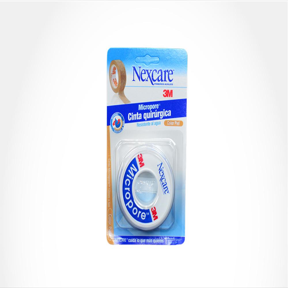 Micropore Nexcare Piel 12Mm X 5 M Cinta Quirurgica Est 1 Rol 5 M