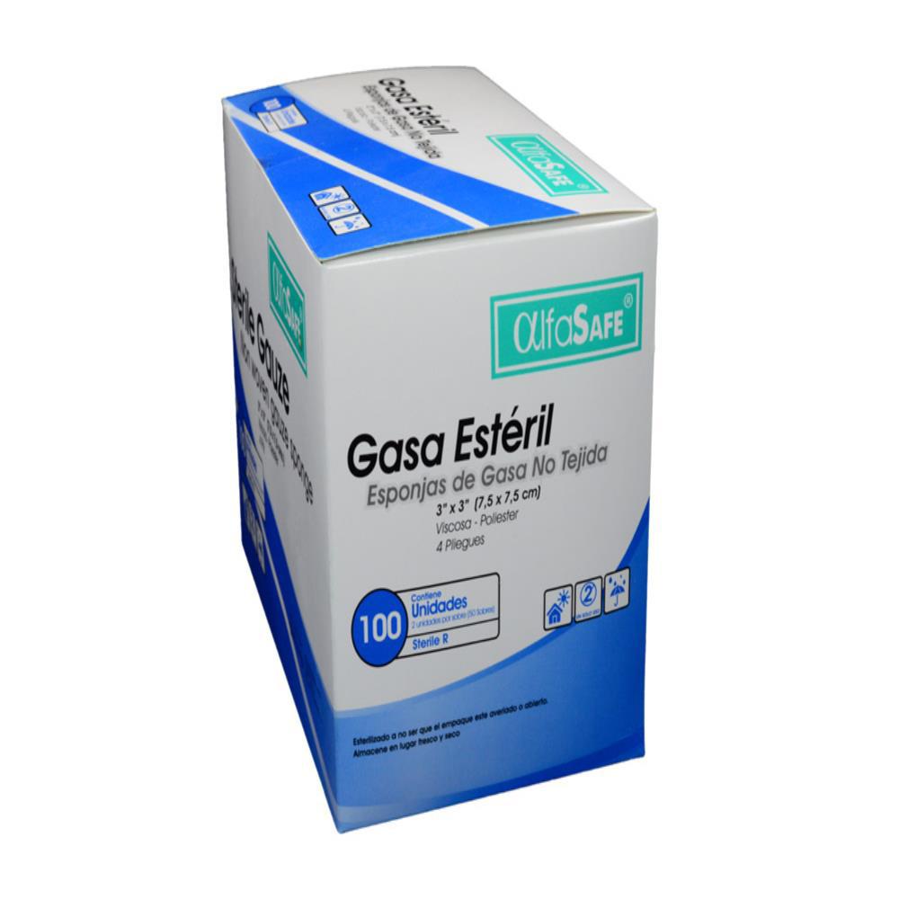 Gasa Alfa Safe 7 Por 7 Cm Esteril Caj 50 Bol img #2
