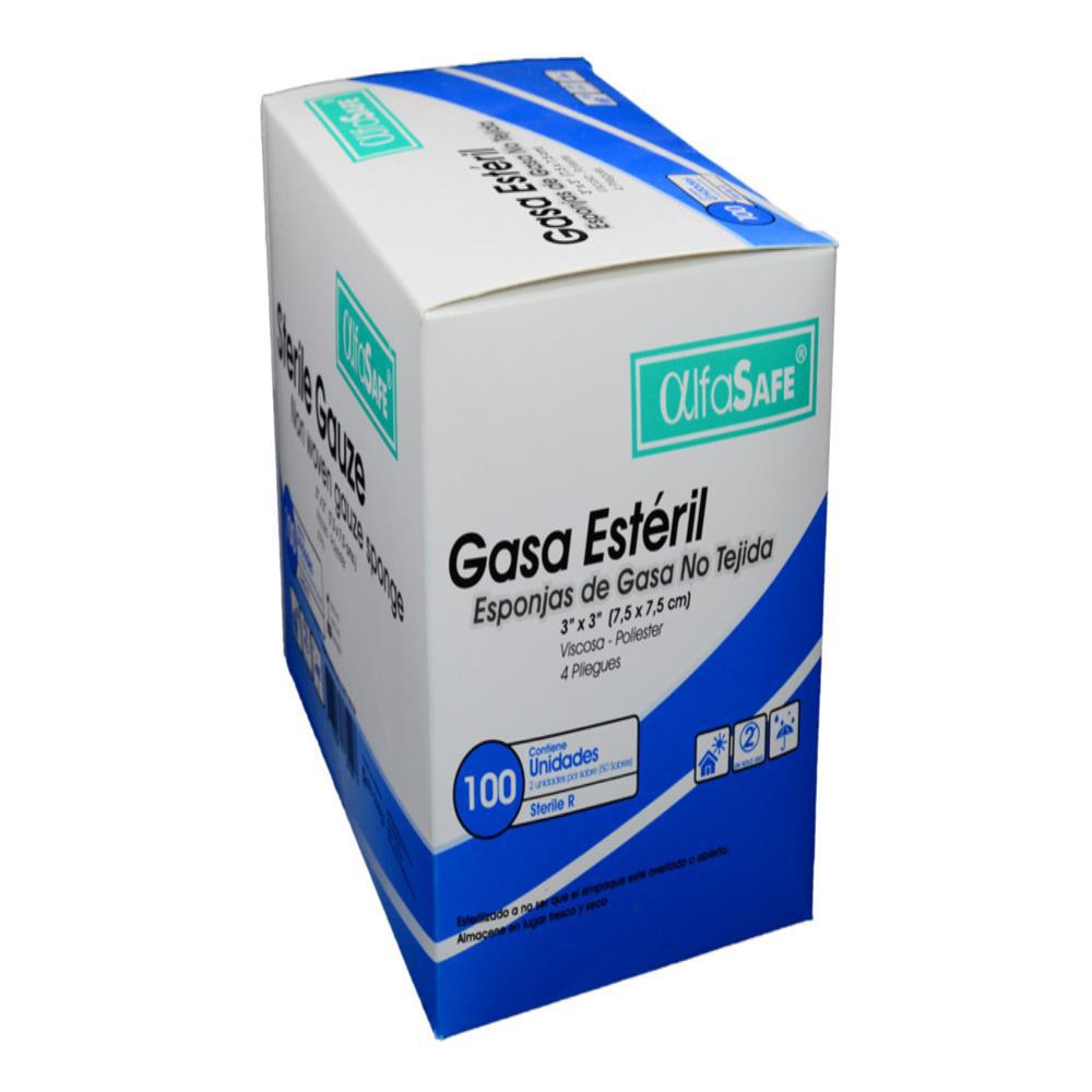 Gasa Alfa Safe 7 Por 7 Cm Esteril Caj 50 Bol img #3