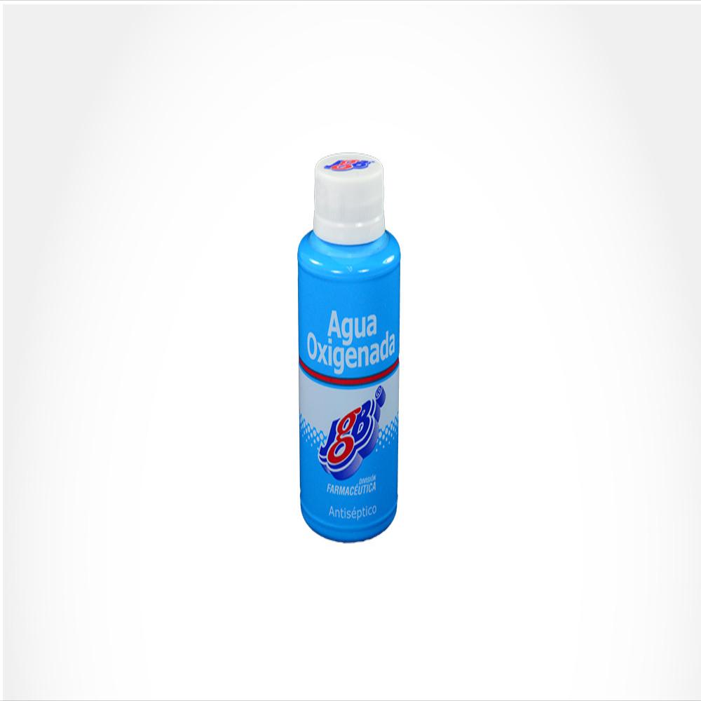 Agua Oxigenada Jgb Peroxido De Hidrogeno 8G Sol Topica Fra 1 Fra 120 Ml