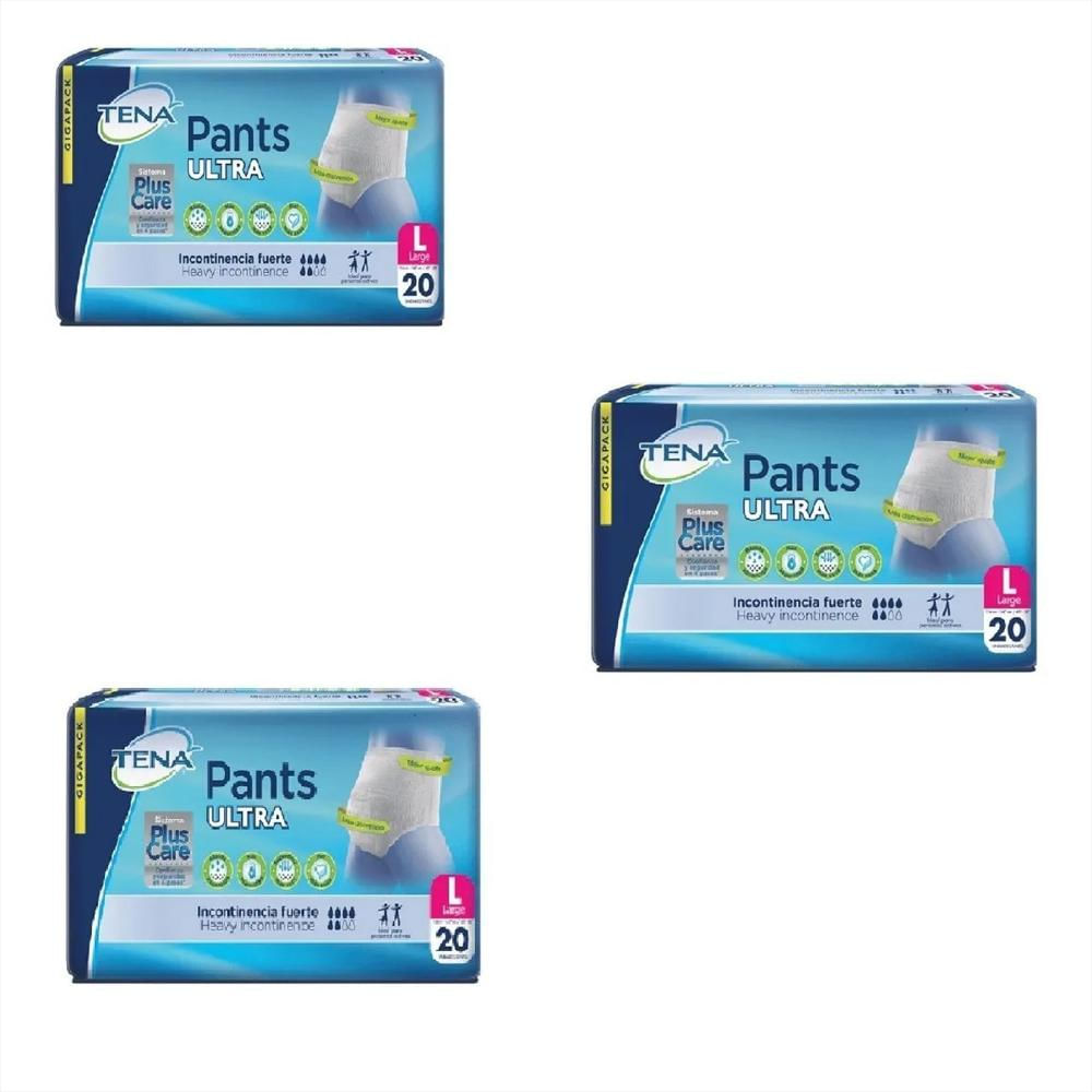 Pañales Tena Pants L X 60