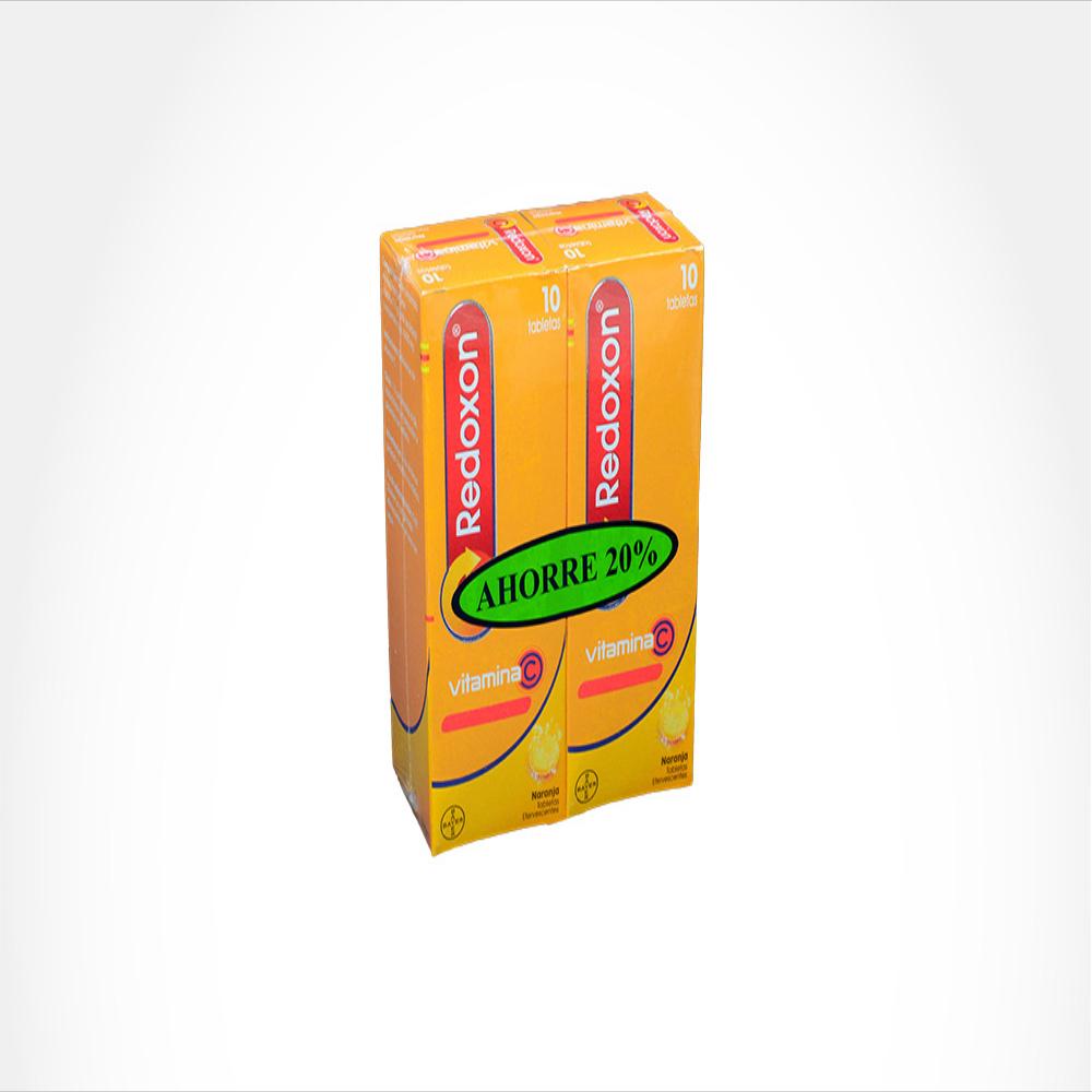Of Redoxon Vitamina C 1000Mg Tab Efe Oral Naranja Caj 10 Tab 1 U